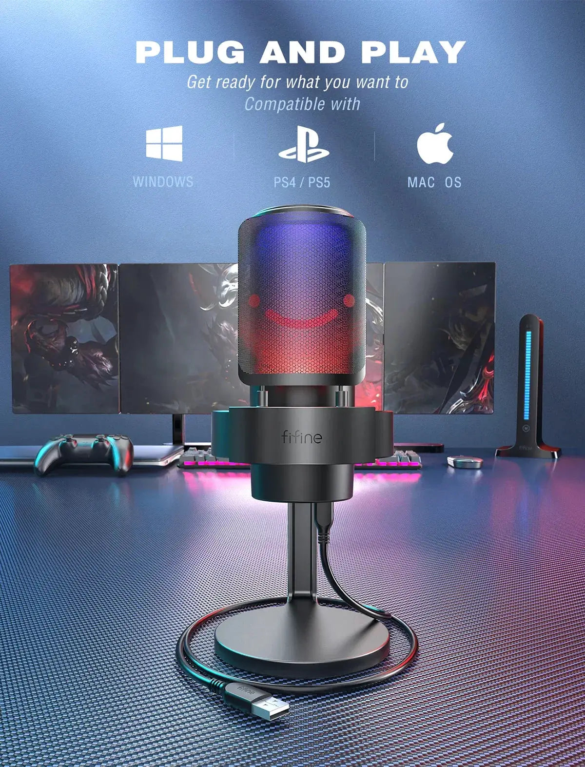 Studio-Quality Usb Mic for Streamers Fifine — product view 16