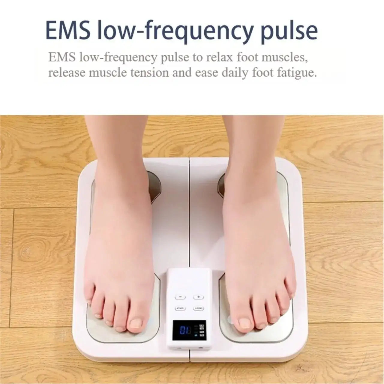 Leg Automatic Dredging Tool New Foot Foot Massage Machine Massage Pulse Meridian Foot EU Heating
