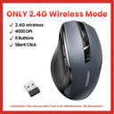 UGREEN Wireless Mouse Ergonomic Design for MacBook Tablet PC