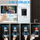 Tuya Smart Video Intercom Fingerprint Secure Home