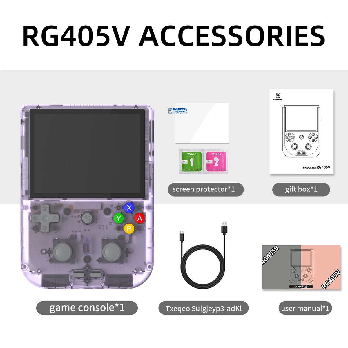 Anbernic Handheld Game Console ’’ IPS Touch Screen Android Unisoc — product view 9
