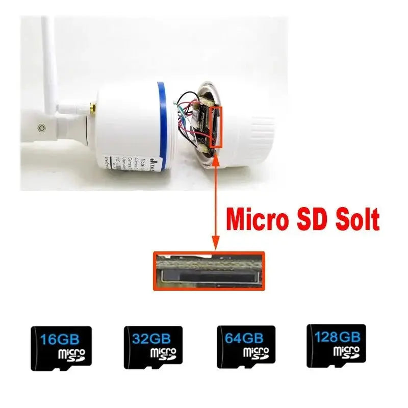Camhipro Outdoor WiFi IP Camera 5MP 1080P With Instant Motion Alerts - stepyours.com