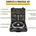Premium Adjustable Hole Saw Kit
