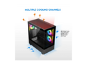 DIYPC ARGB-N5-BK Black Cases (Computer Cases - ATX Form)