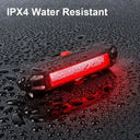 Rear Bike Light for Night Safety Rides