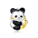 Sterling Silver Charm Fortune Cat