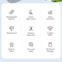 Smart Outdoor Security Camera for Homes