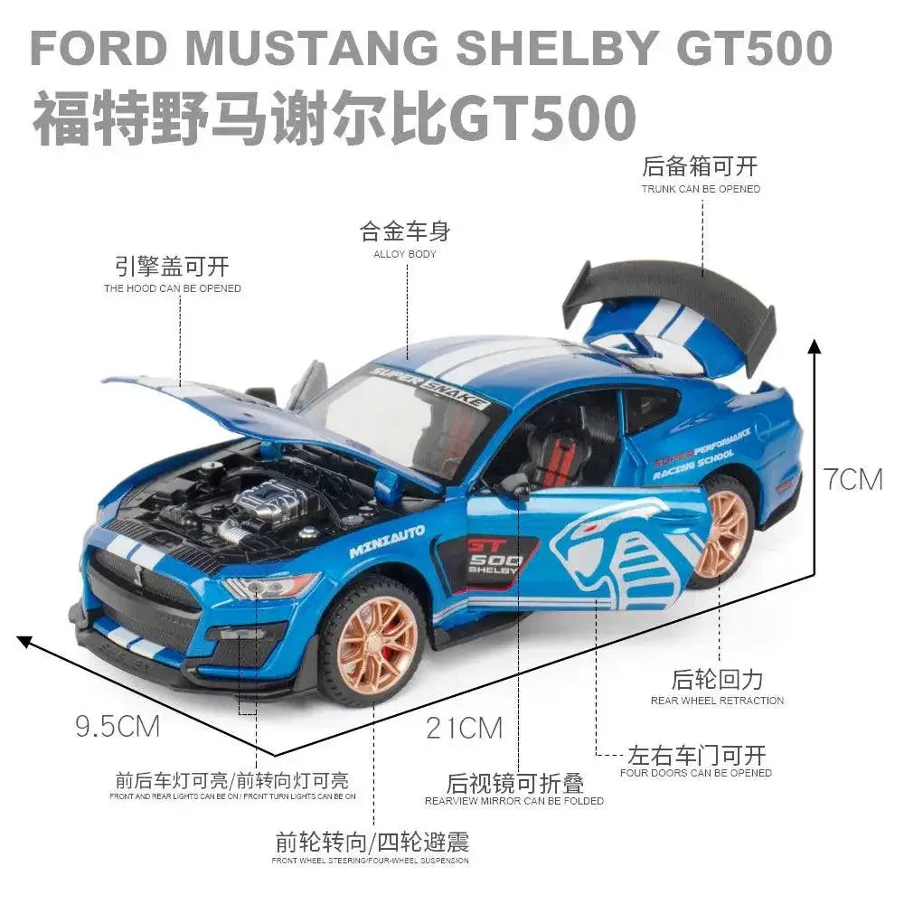 Ford Mustang Shelby GT500 RC Sports Car Premium Collectible