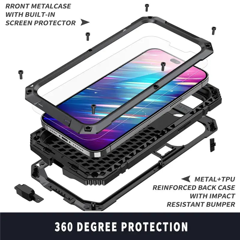 for iPhone Pro Max Mini Pro Max Case Full-Body Rugged — product view 2