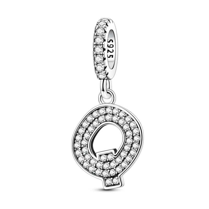 A-z Alphabet Charm Bead Sterling