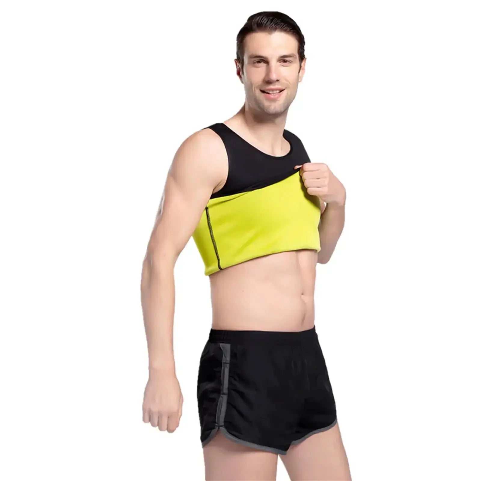 Men's Hot Sauna Vest for Slimming and Weight Loss Workout