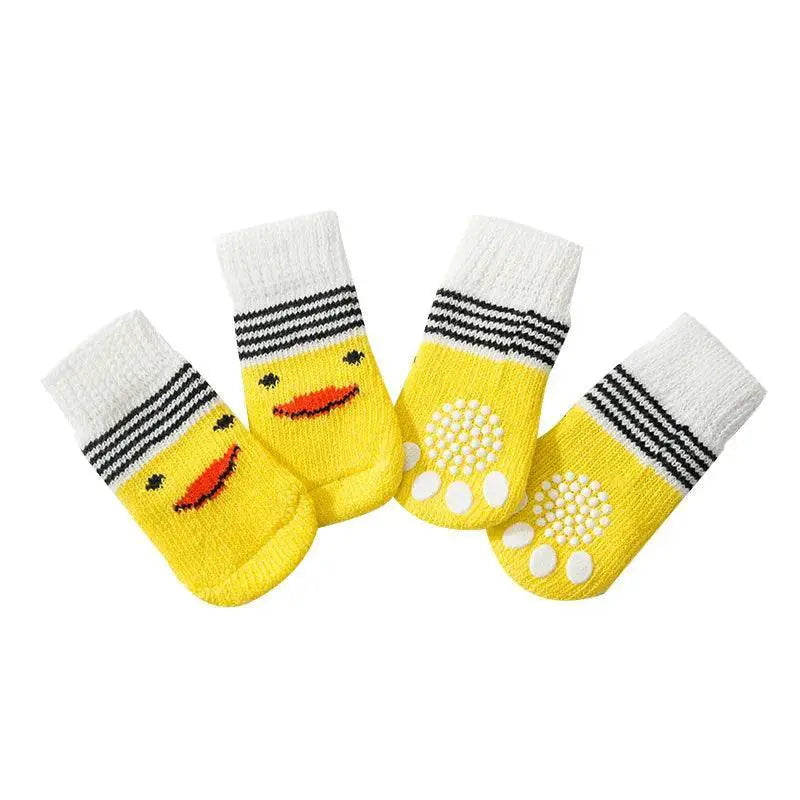 Adorable Anti Slip Paw Socks For Small Dogs Scratch Proof