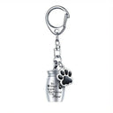 Keeps Ashes Secure Pet Urn Keychain