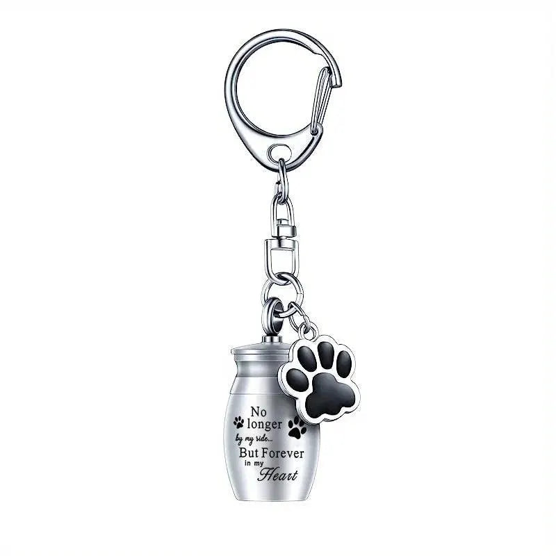 Pet Urns Keychain For Ashes Dog Cat Cremation Jewelry