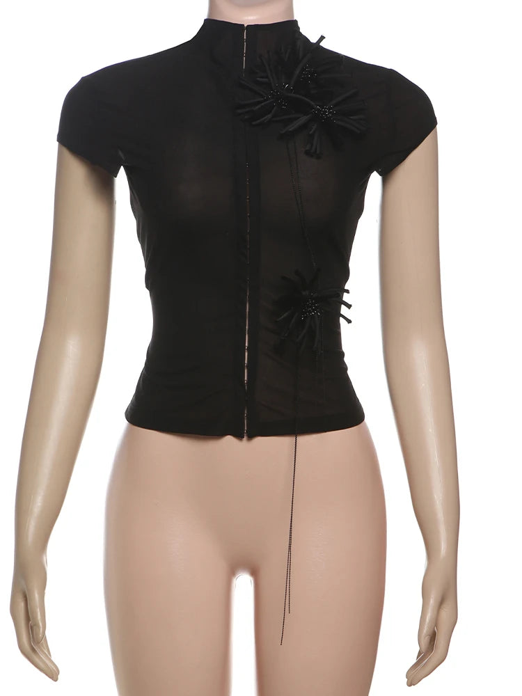 NIBBER Turtleneck Casual Shirt