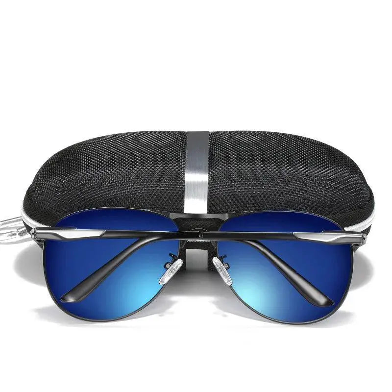 Stylish UV400 Polarized Metal Pilot Sunglasses Unisex