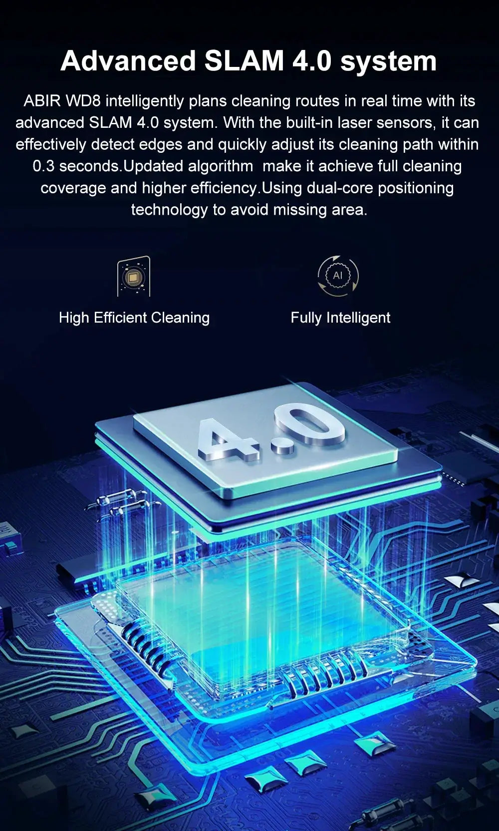 ABIR Window Vacuum Robot Efficient — product view 9