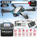 TONGLI Foldable Drone RC Quadcopter with Large‑Screen Remote Control