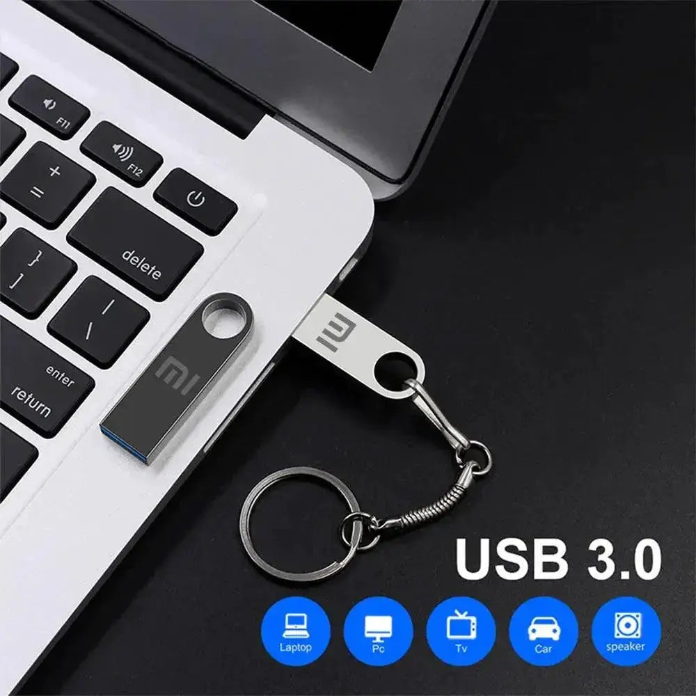 Waterproof USB Flash Drive 2TB High Speed Portable Storage