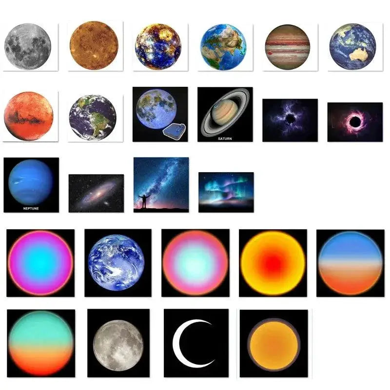 Solar System Galaxy Light Projector Realistic Planetary Show