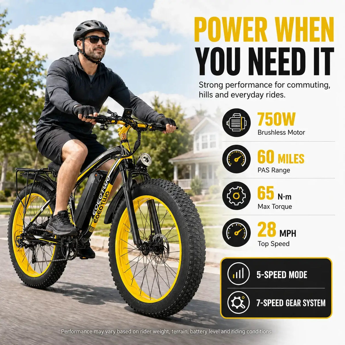 Fat Tire Ebike Inch Load — product view 2