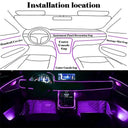 Car Interior Rgb Led Strip Lights