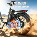 Eilleo Spacewalk 1500W Fat Tire Ebike