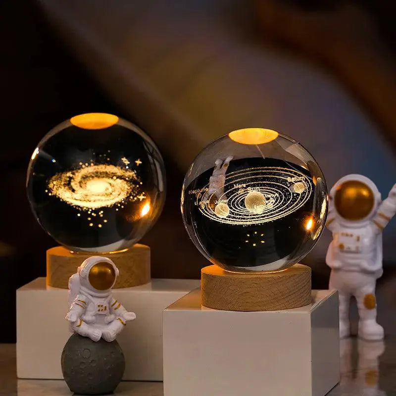 Galactic Solar System 3D LED Night Light USB Lamp For Kids