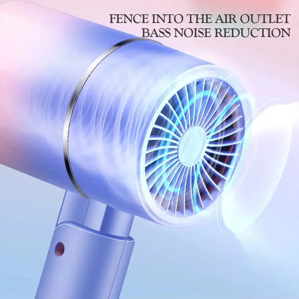 550W Mini Folding Hairdryer With Carrying Bag For Travel