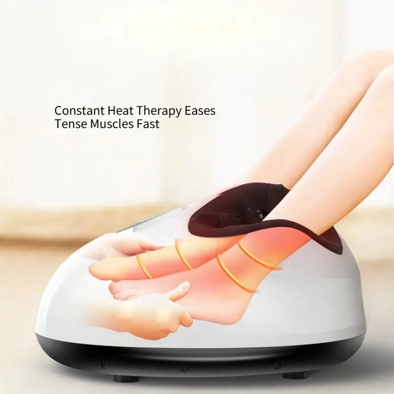 New Full Automatic Foot Massager with Air Compression Heat Low Noise Multi Mode Kneading Shaking Foot Massage Instrument