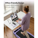 Space Saving Home Office Treadmill Incline Foldable Handlebar