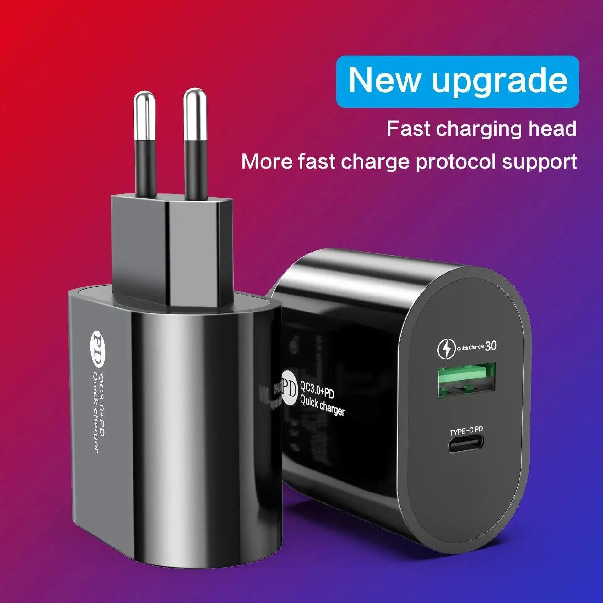 36W USB Wall Charger With Quick Charge For iPhone And More
