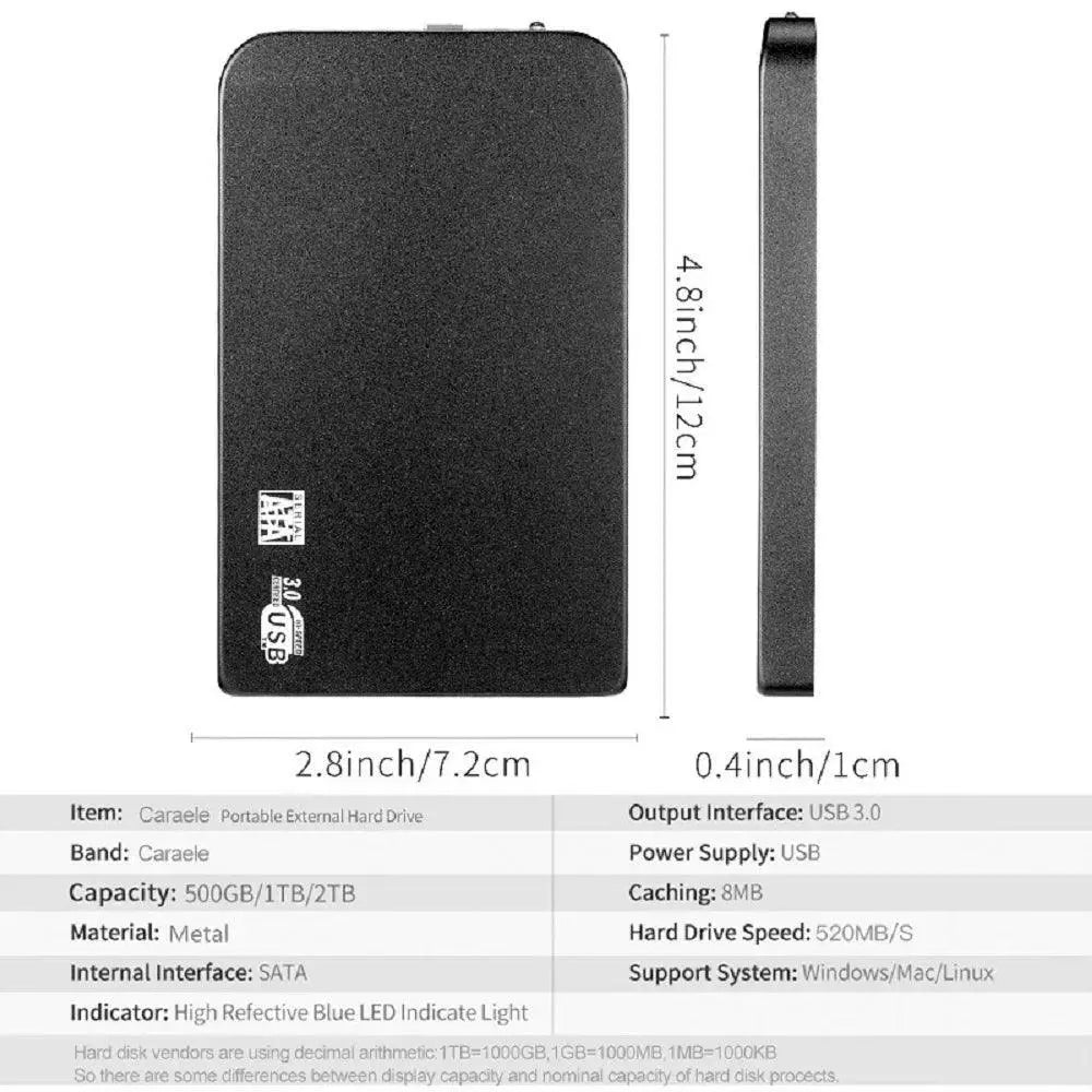High Speed Portable SSD External Drive For Data Transfer