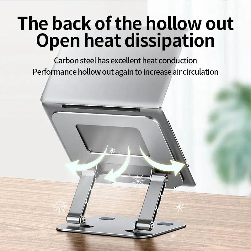 Pantxike Foldable Aluminum Laptop Stand For 10 To 17 Inch