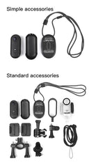 Smart 4K Action Camera For Moto Riders POV On Road