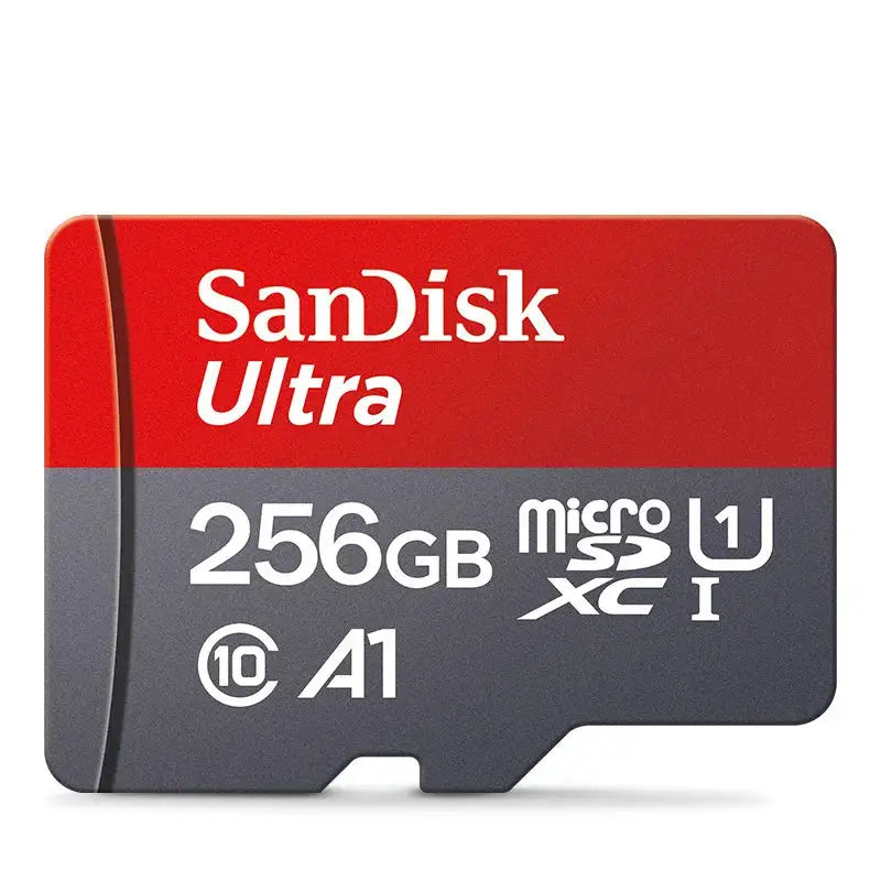Original SanDisk Memory Card 256GB 128GB 64GB 32GB Micro SD Card Class 10 UHS-1 TF Flash Card for Smartphone PC + Card Reader