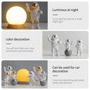 Astronaut Moon Lamp: Unique Gift & Whimsical Home Decor