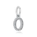 Sterling Silver Charm A-z Letters