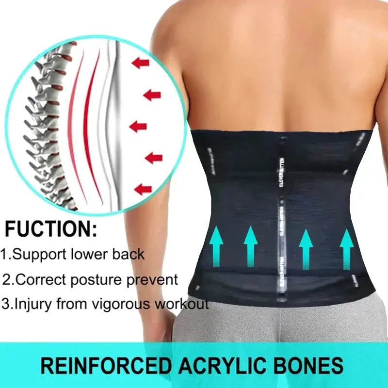Mens Slimming Waist Trainer Belt Effective Body Shaper