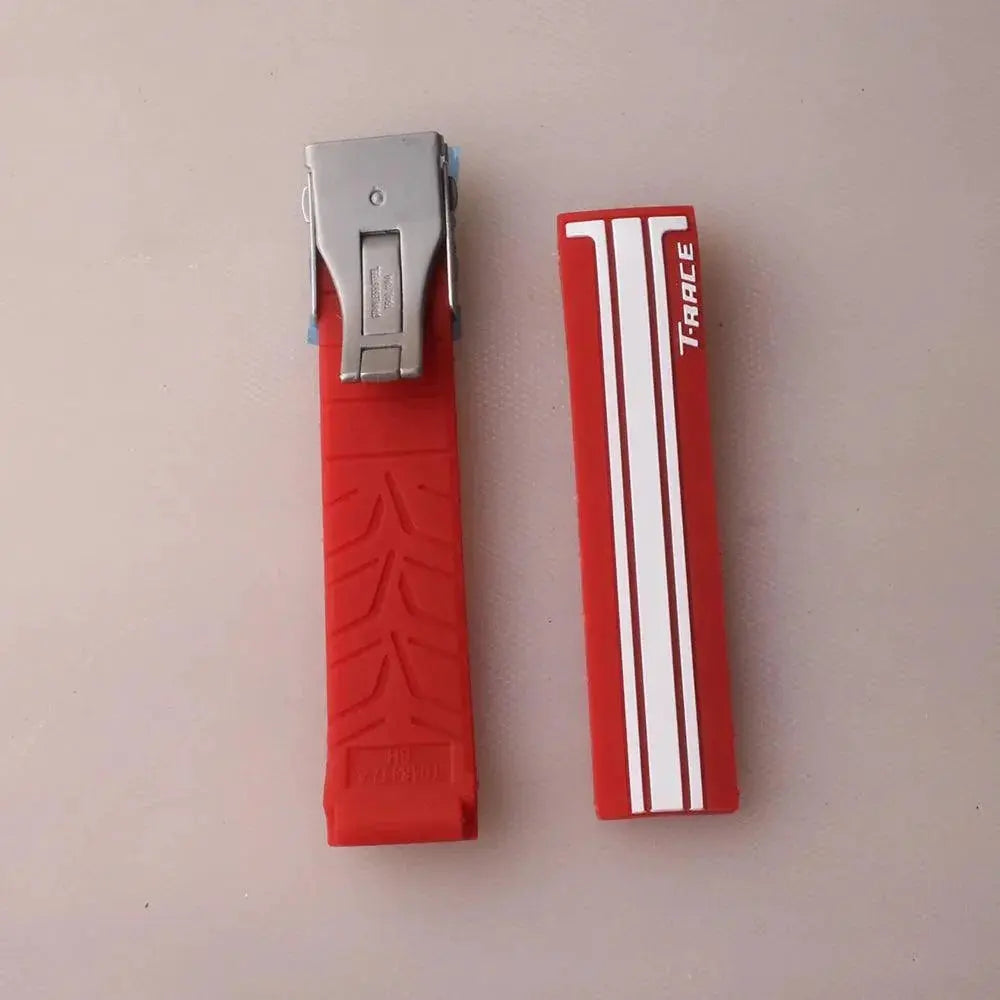 Tissot Trace Silicone Watchbands Waterproof Straps