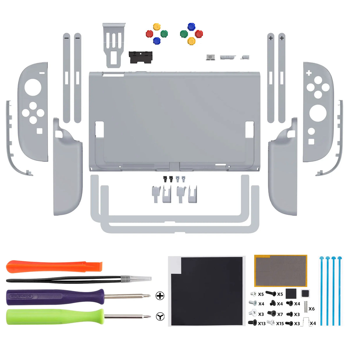eXtremeRate DIY Replacement Shell Buttons