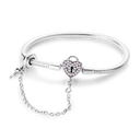 Sterling Silver Bracelet Cm Leaf
