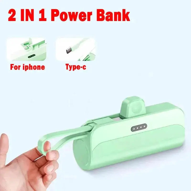 Power Bank for iPhone and Samsung Fast — Pink For iPhone