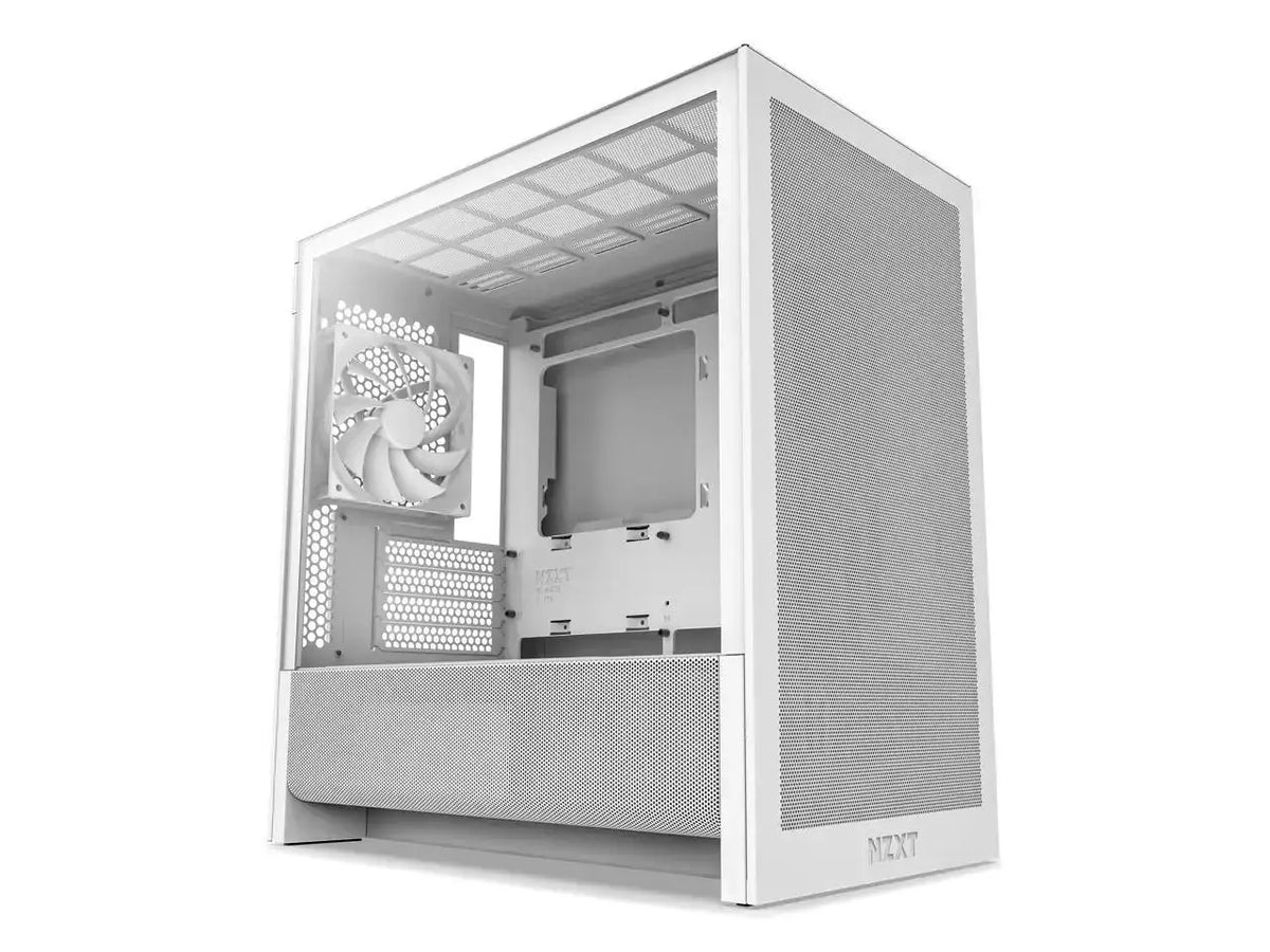 NZXT CC-H31FW-01White SGCC / Tempered Glass Micro ATX Cases Case  (Computer Cases - ATX Form)