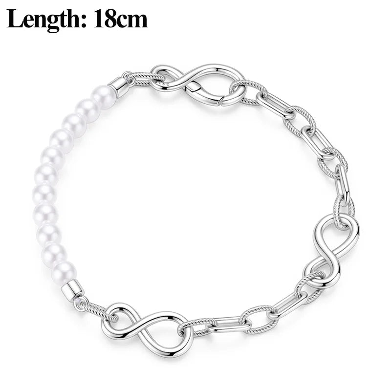 S Sterling Silver Bracelet Zirconia