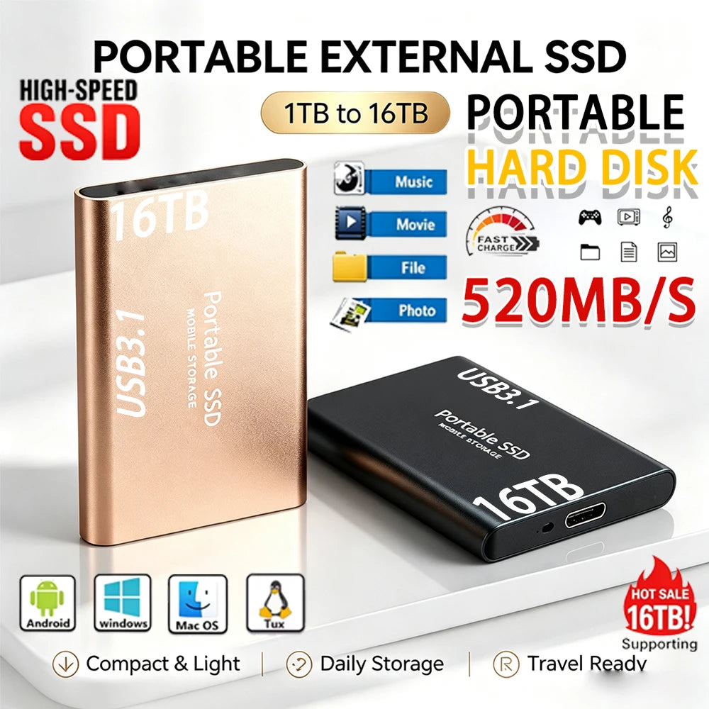 Data External SSD Drive