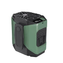 Multifunctional Portable Cooling Fan 20000mAh Waist‑clip Fan,Folding Hand‑held Turbo Fan,270°Rotatable Camping Fan With LED Light Outdoor Rechargeable Mini Air Cooler For Camping Working Travel