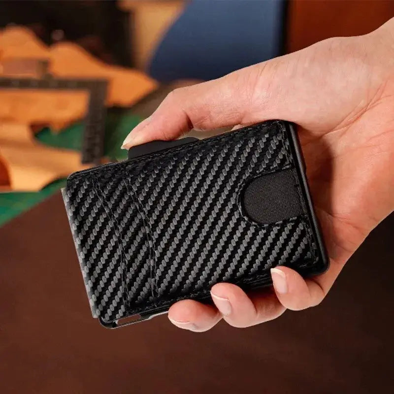 Rfid Blocking Leather Wallet for Men — product view 9