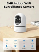 5MP Indoor Baby Monitor for Parents