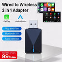 Mini Box Wireless CarPlay and Android Auto Plug and Play